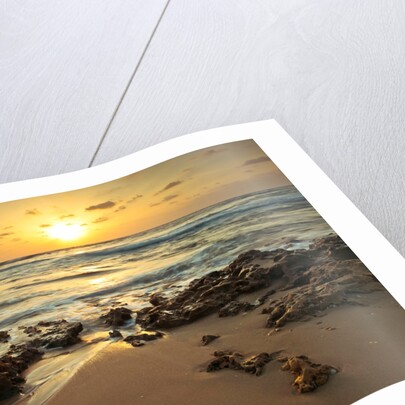Palmachim beach sunset, Israel by Assaf Frank